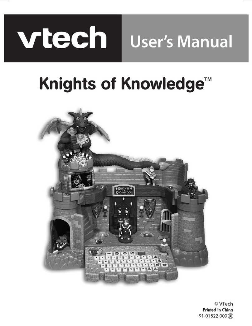 V-tech Knights Of Knowledge User manual