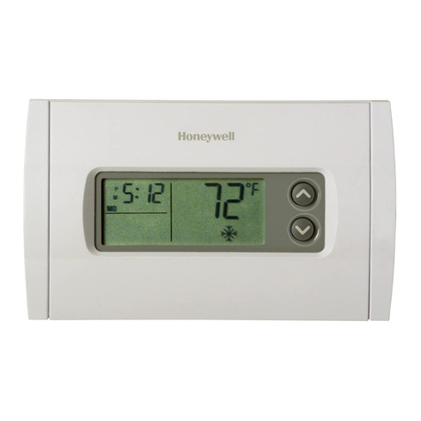 Honeywell RTH230B - 5-2 Day Programmable Thermostat User manual