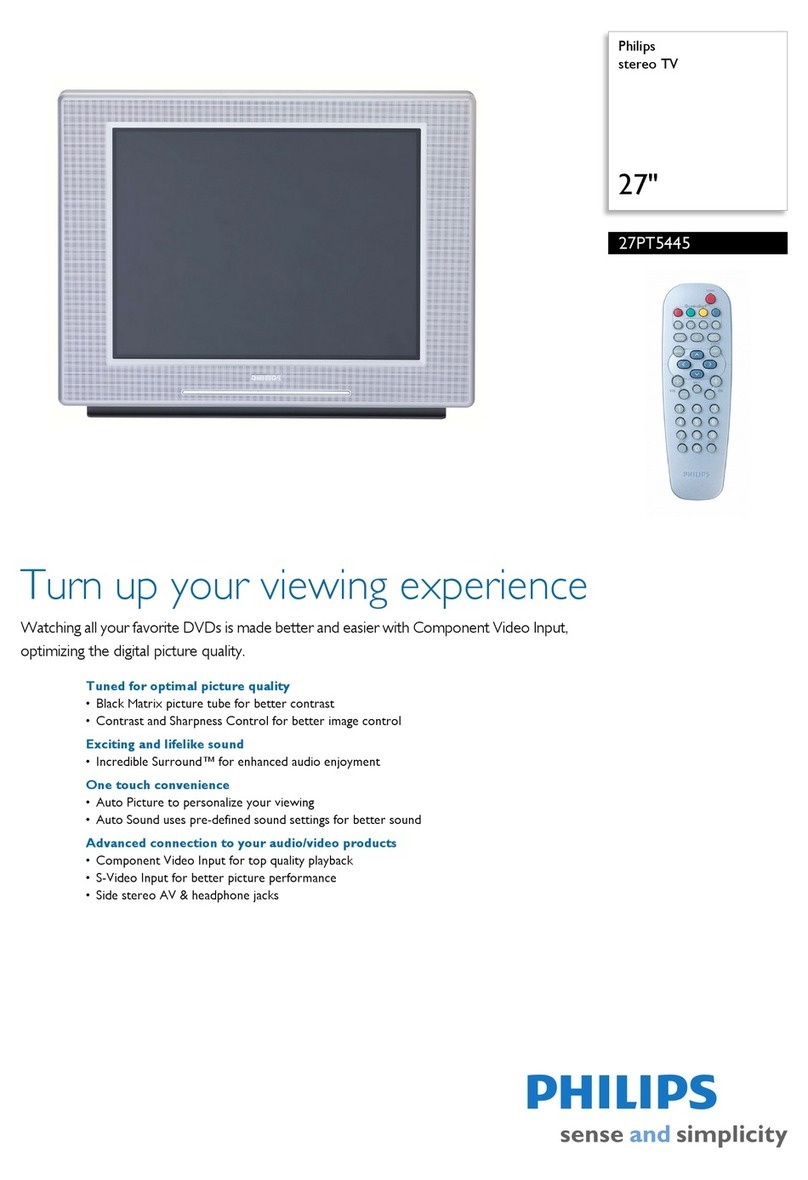 Philips 27PT5445 User manual