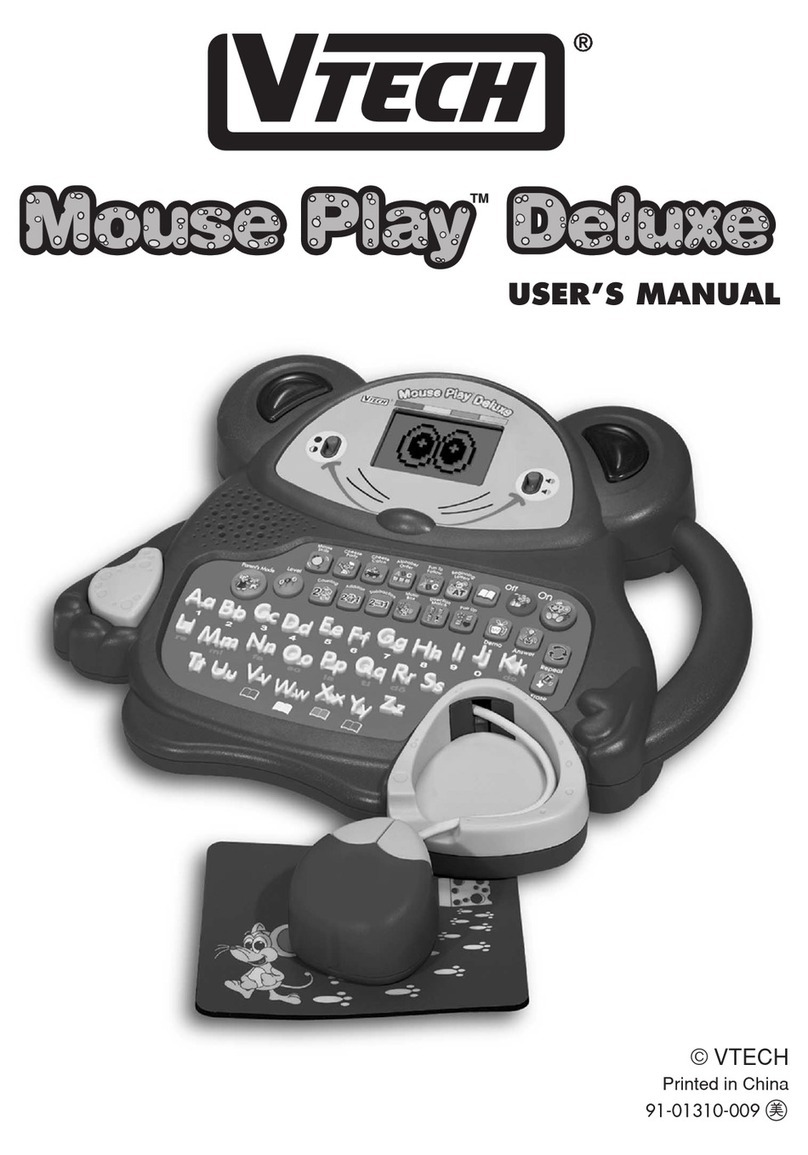 V-tech Mouse Play Deluxe User manual