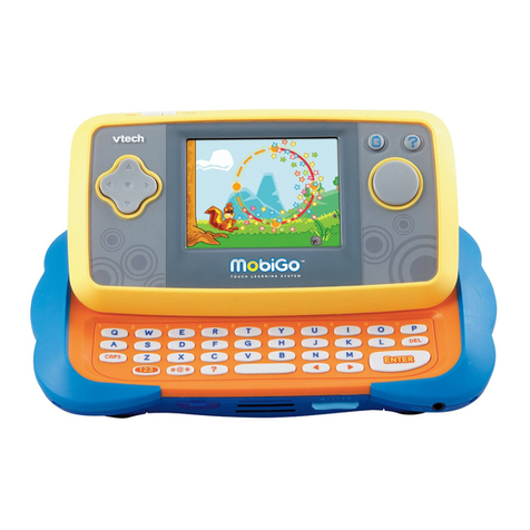 V-tech MobiGo Touch Learning System User manual V-tech MobiGo Touch Learning System User manual