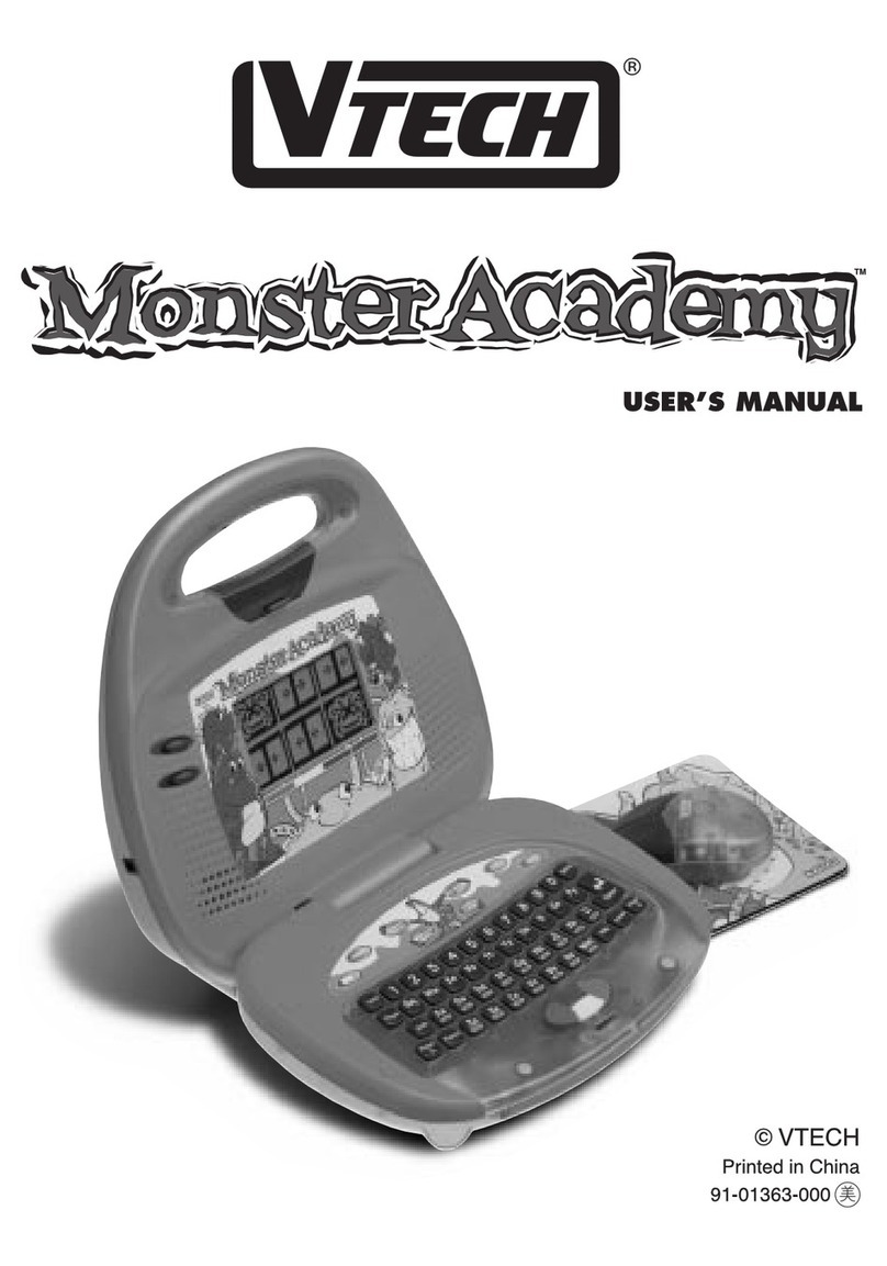 V-tech Monster Academy User manual