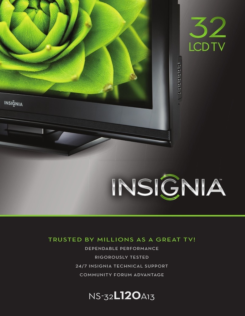 Insignia NS-32L120A13 Installation instructions
