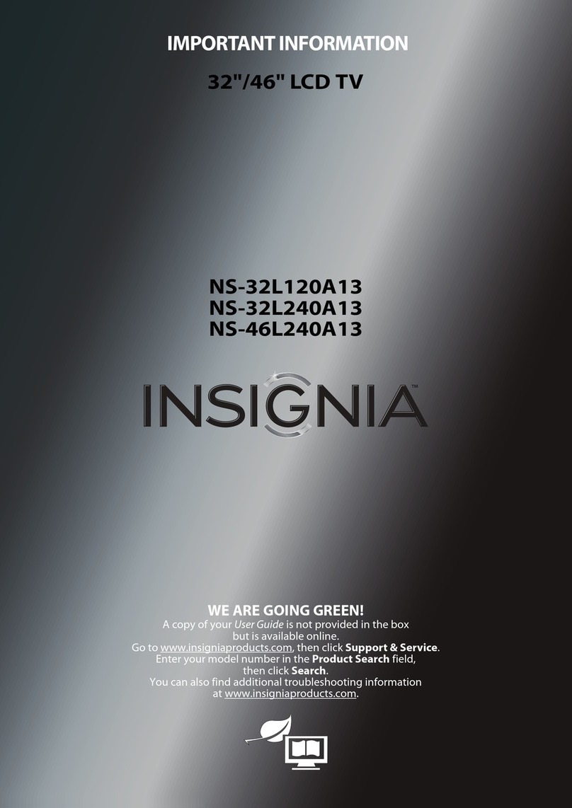 Insignia NS-32L120A13 Operating manual