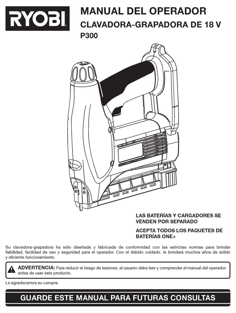 Ryobi P300 Operator's manual