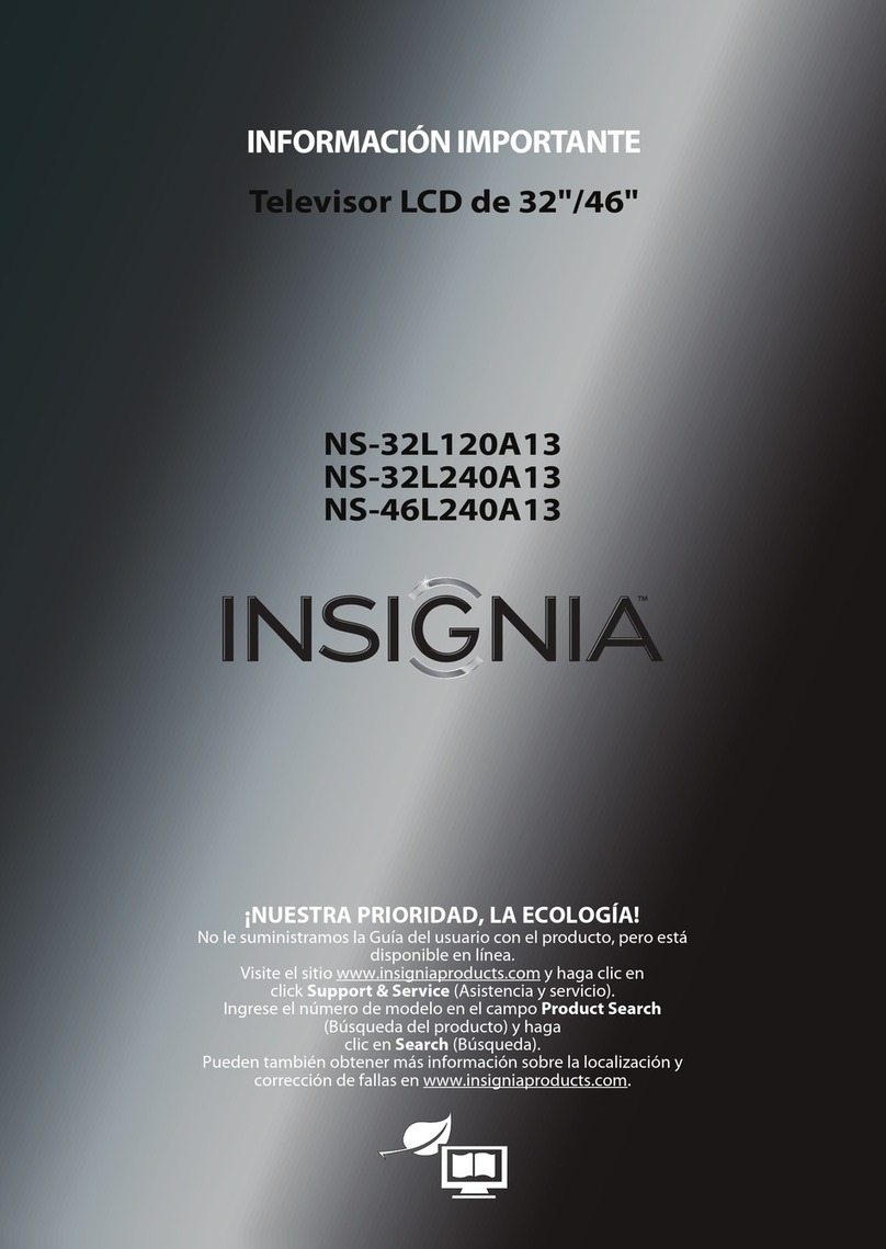 Insignia NS-32L120A13 User manual