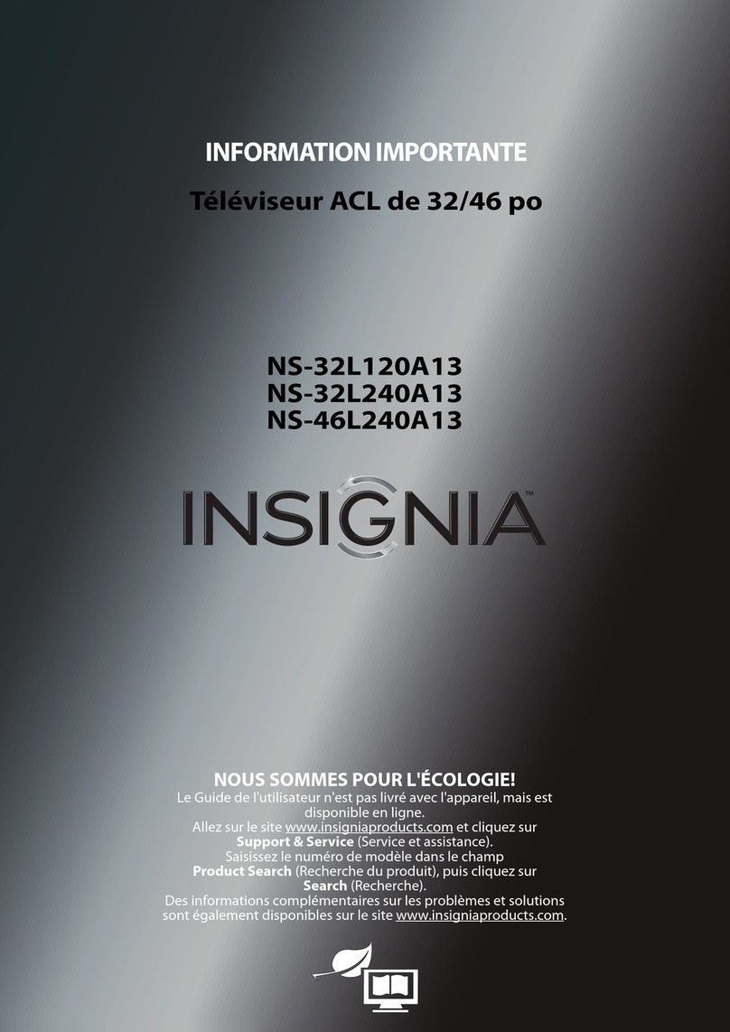 Insignia NS-32L120A13 Owner's manual
