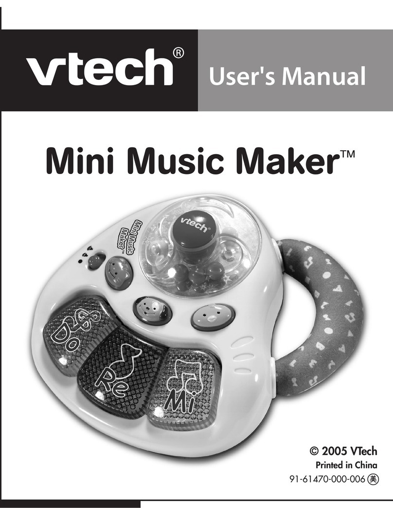 V-tech Mini Music Maker User manual