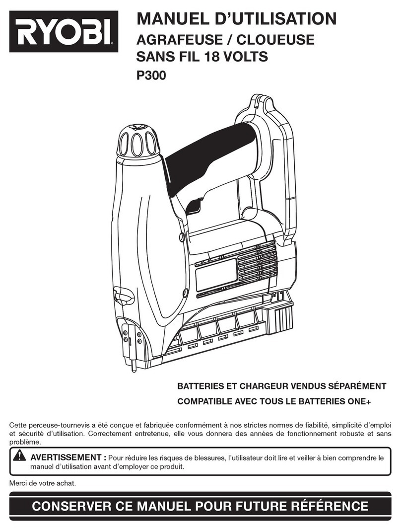 Ryobi P300 user manual