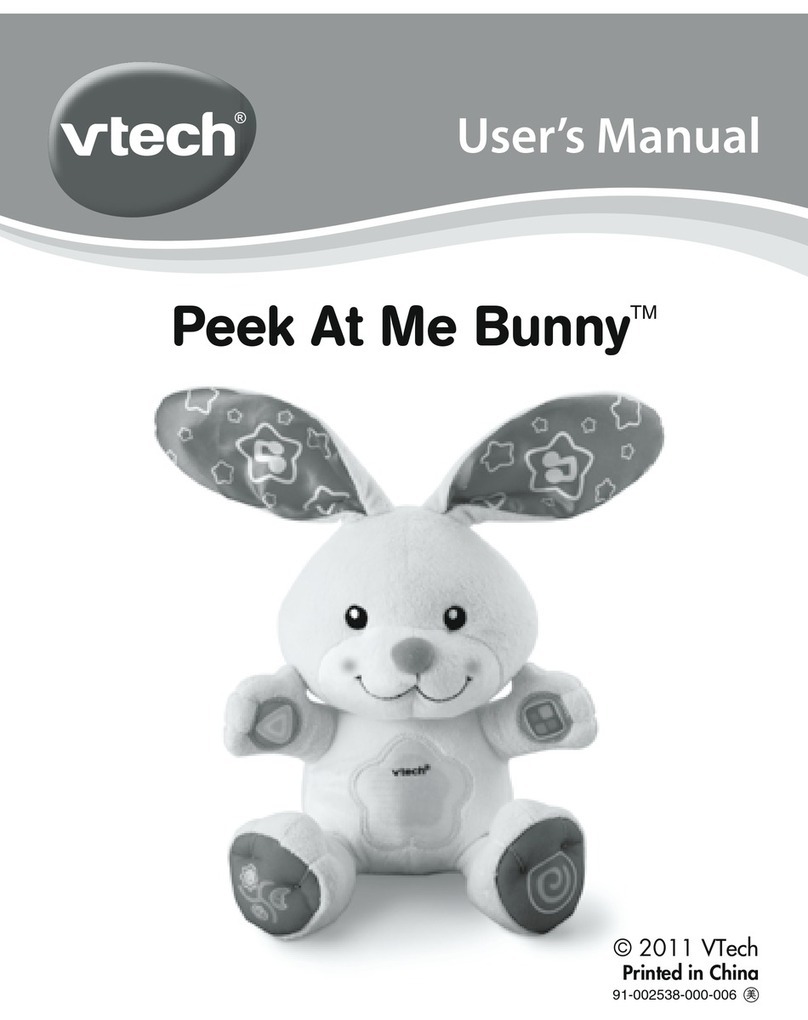 V-tech Peek At Me Bunny User manual