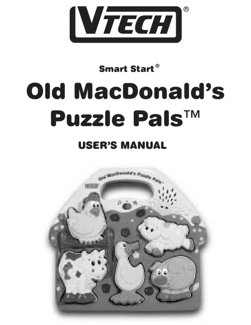 V-tech Old MacDonald's Puzzle Pals User manual