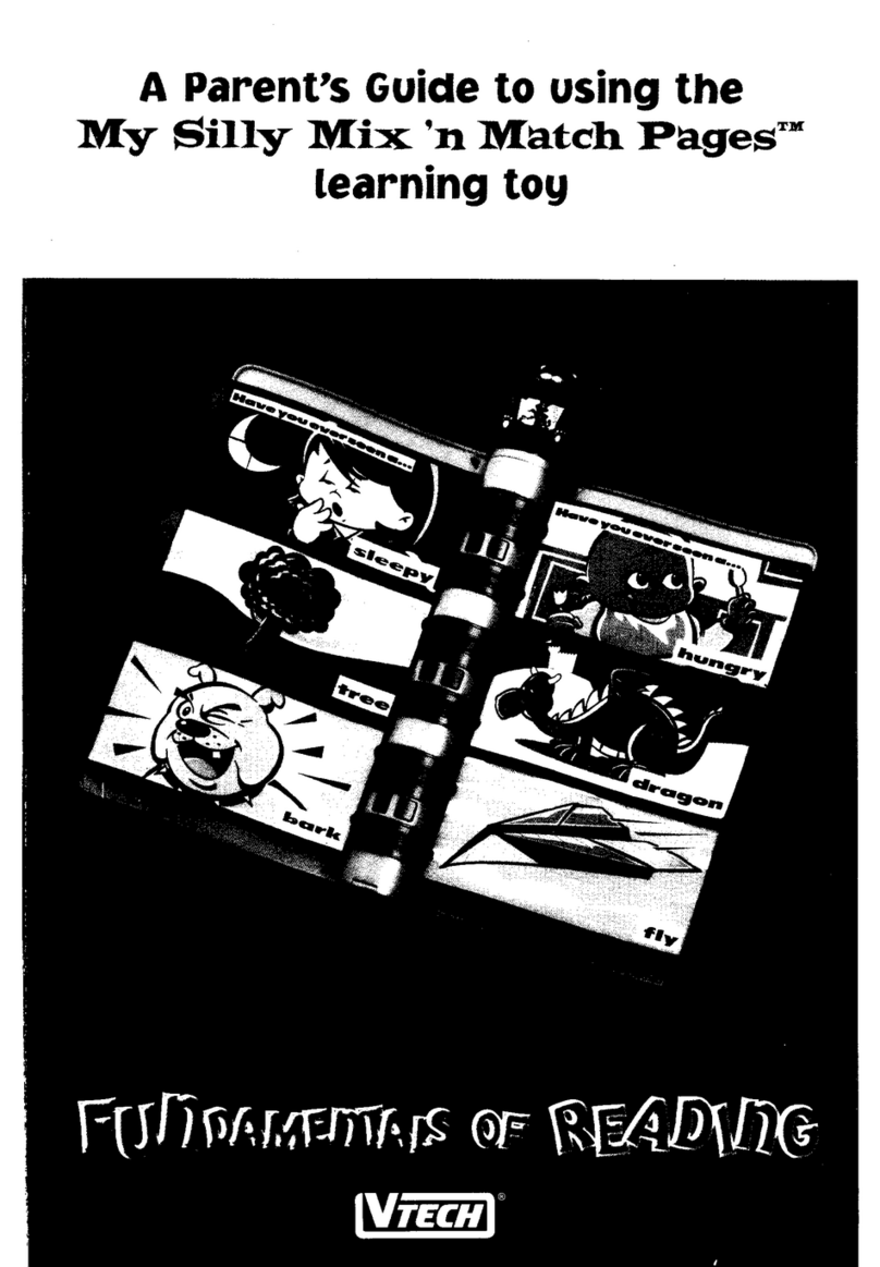 V-tech My Silly Mix 'n Match Pages User manual