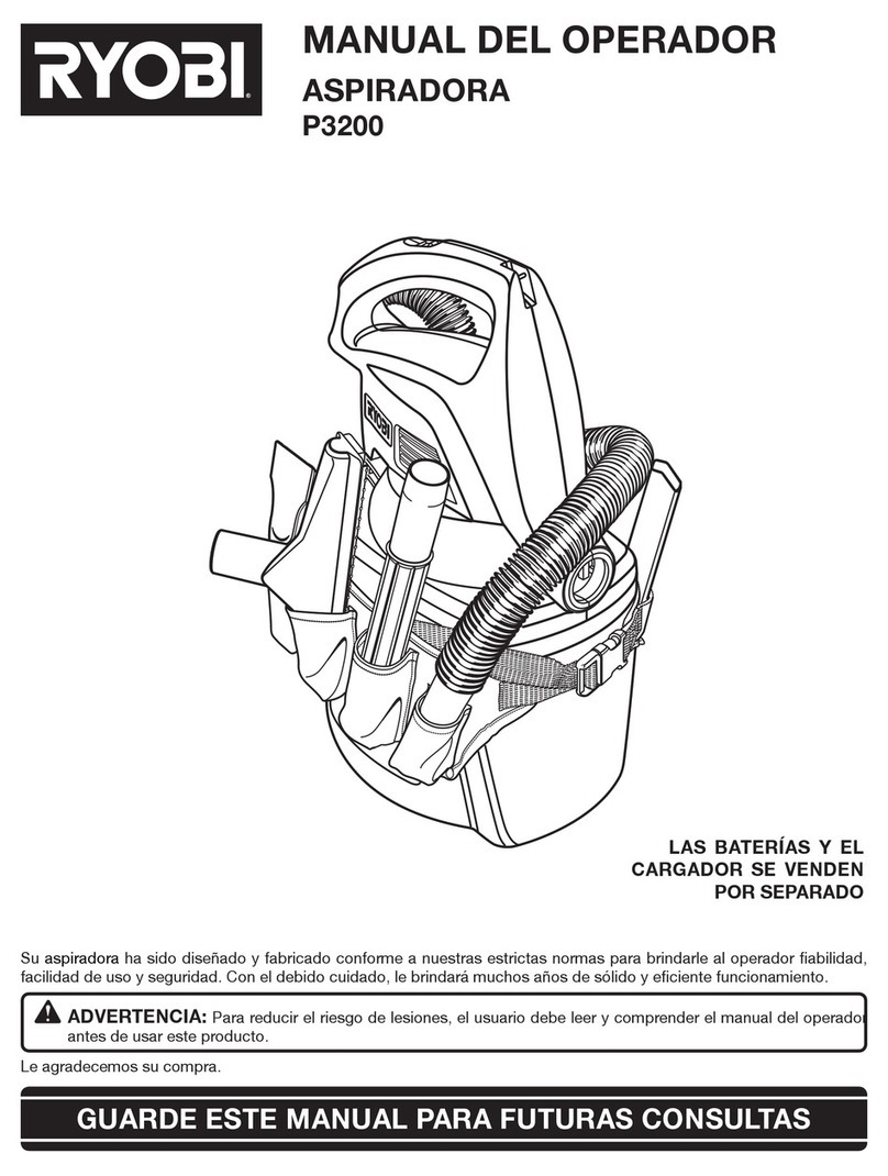 Ryobi P3200 Manual del operador