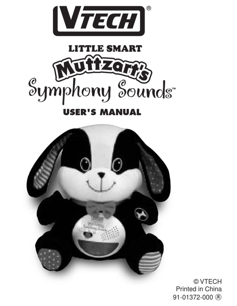 V-tech Muttzart's Symphony Sounds User manual