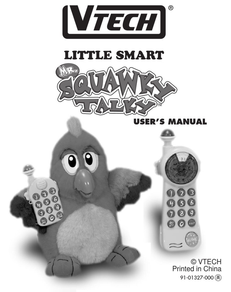 V-tech Mr. Squawky Talkie User manual V-tech Mr. Squawky Talkie User manual