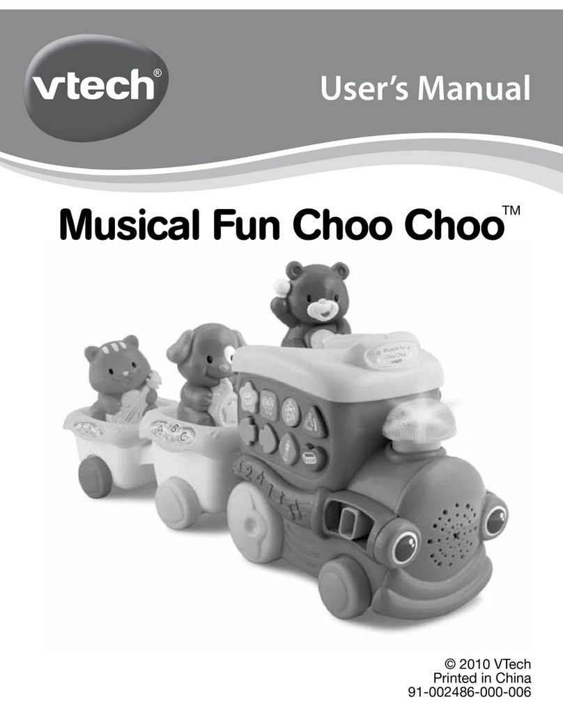 V-tech Musical Fun Choo Choo User manual