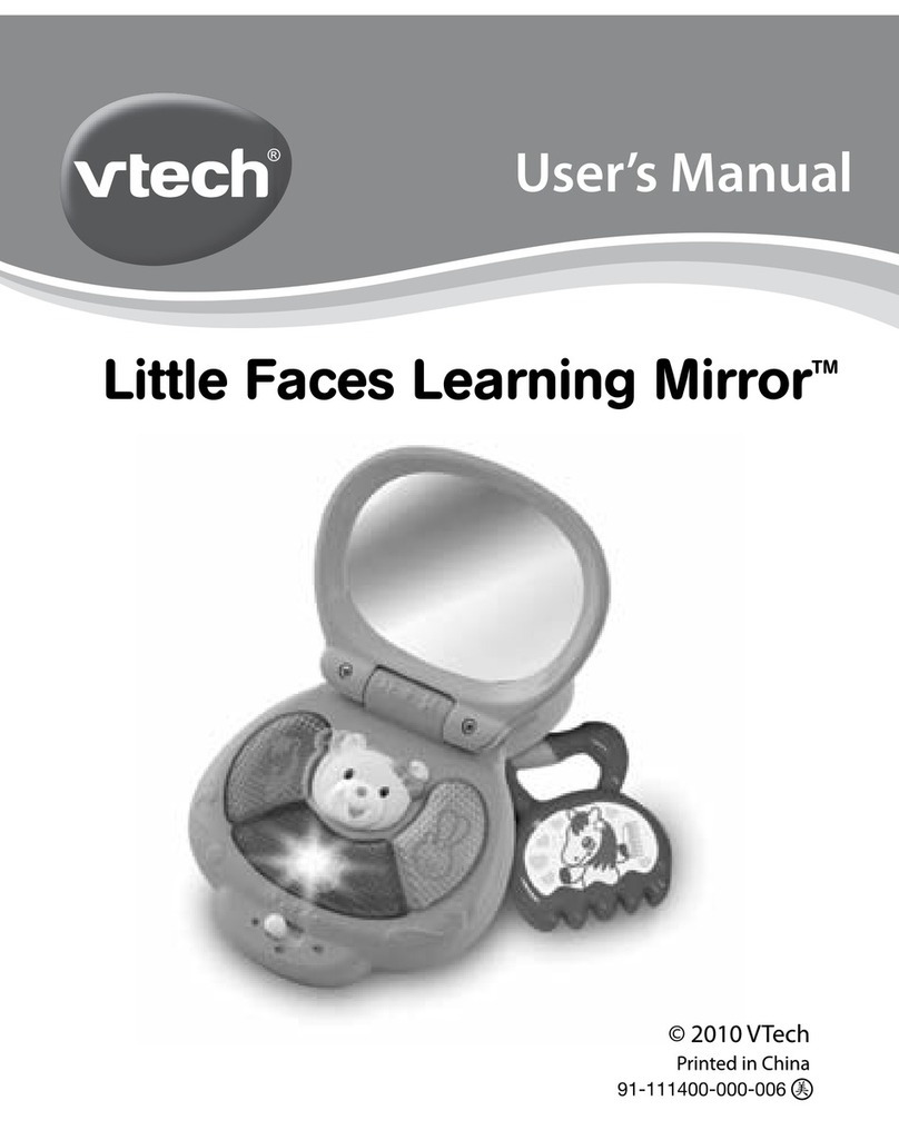 V-tech Little Faces Learning Mirror User manual