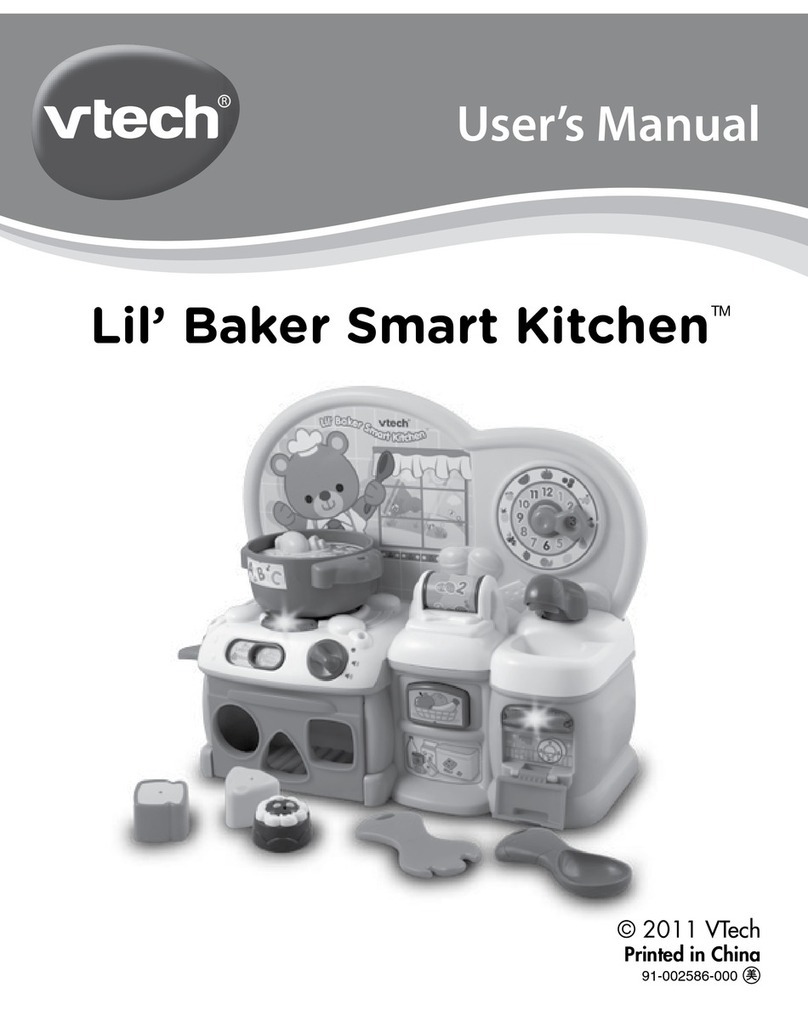V-tech Lil  Baker Smart Kitchen User manual