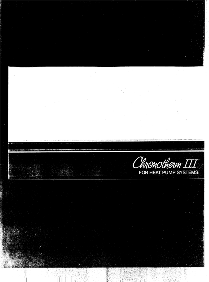 Honeywell T8611C User manual