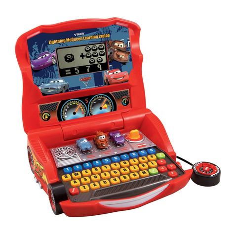 V-tech Lightning McQueen Learning Laptop refresh User manual