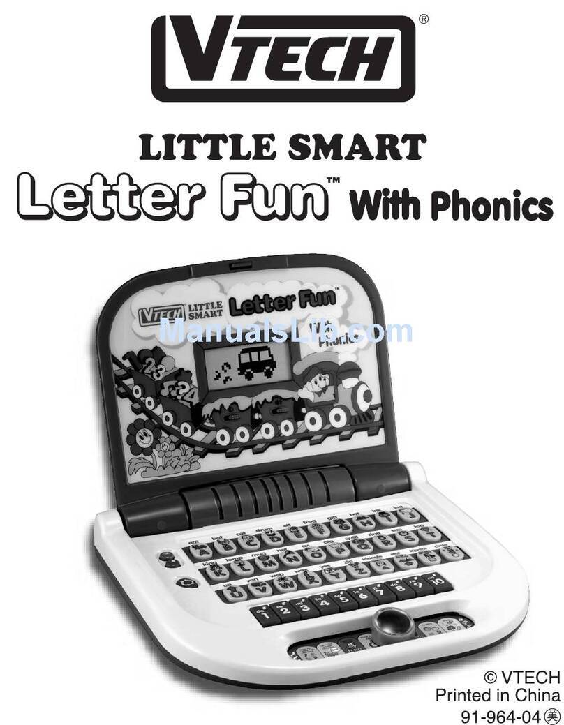 V-tech Letter Fun with Phonics User manual
