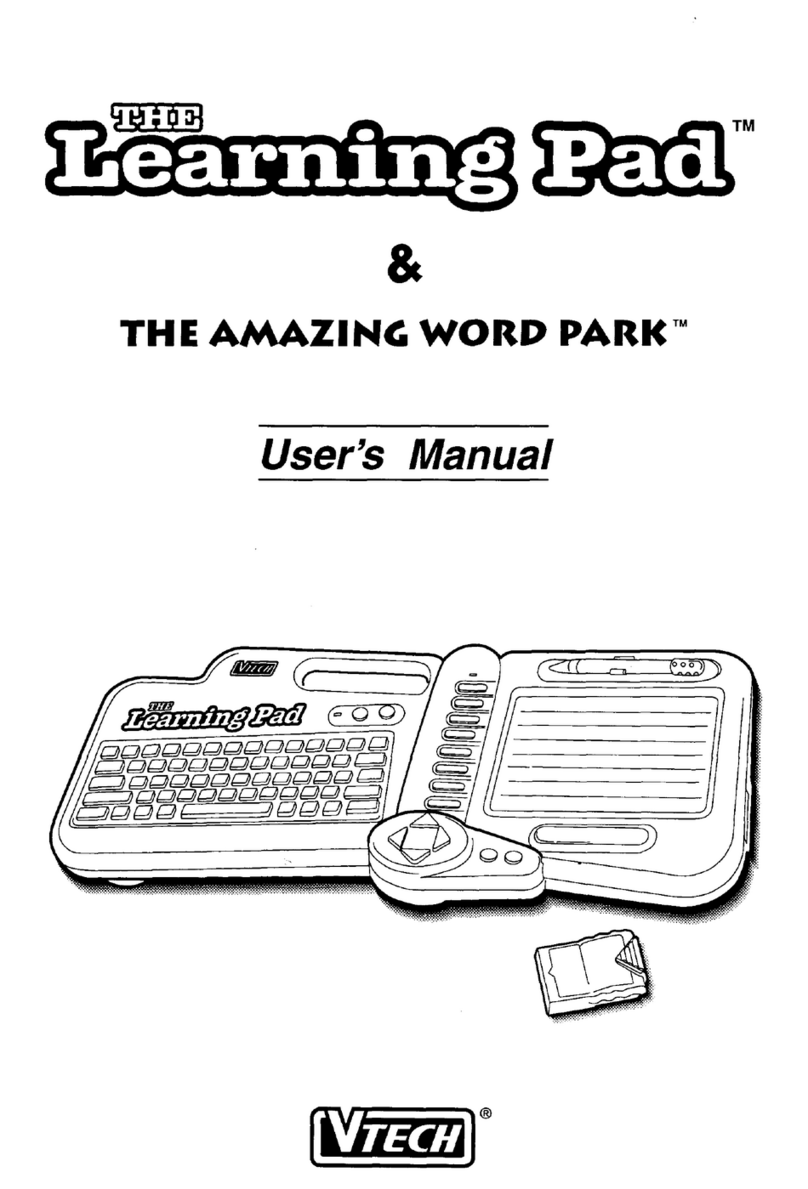 V-tech The Learning Pad User manual