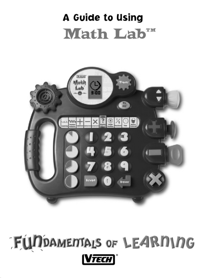 V-tech Math Lab Guide V-tech Math Lab Guide