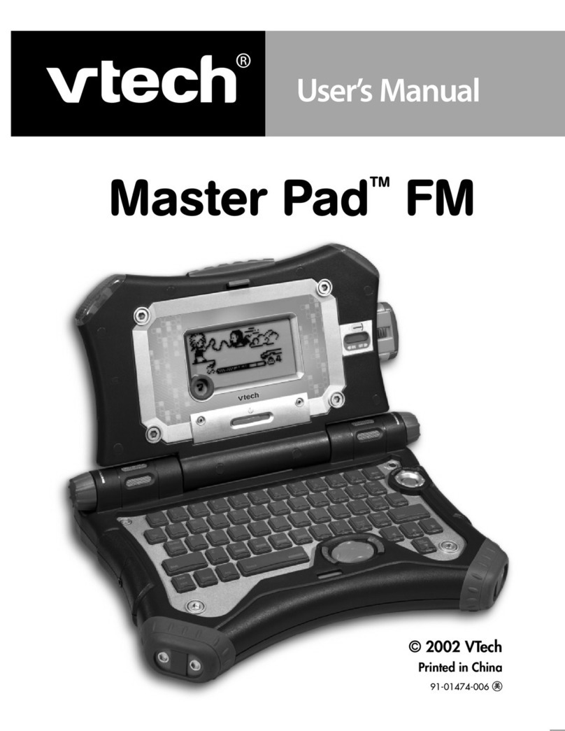 V-tech Master Pad FM User manual