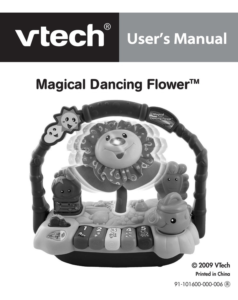 V-tech Magical Dancing Flower User manual V-tech Magical Dancing Flower User manual
