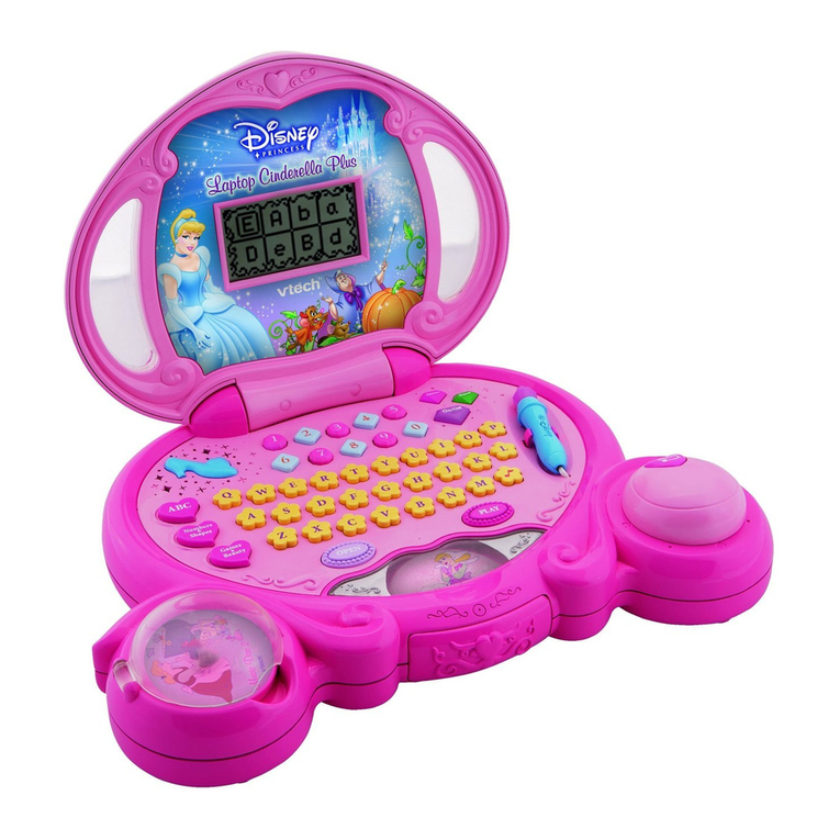 V-tech Magic Wand Laptop User manual