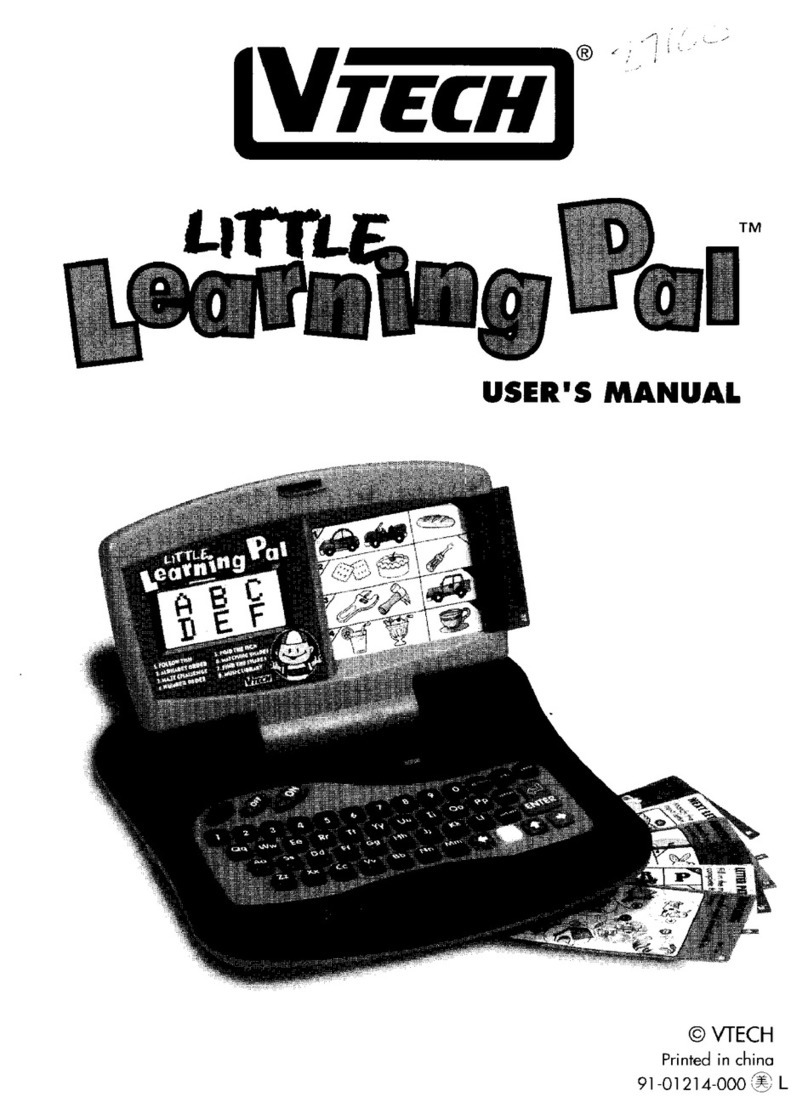 V-tech Little Learning Pal User manual