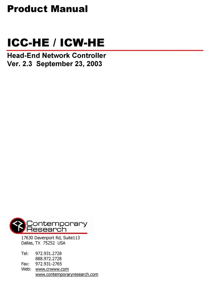 Contemporary Research ICC-HE user guide