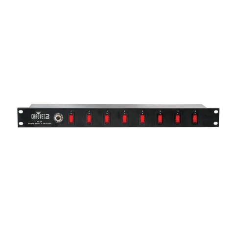 Chauvet Power Panel PC-08 User manual
