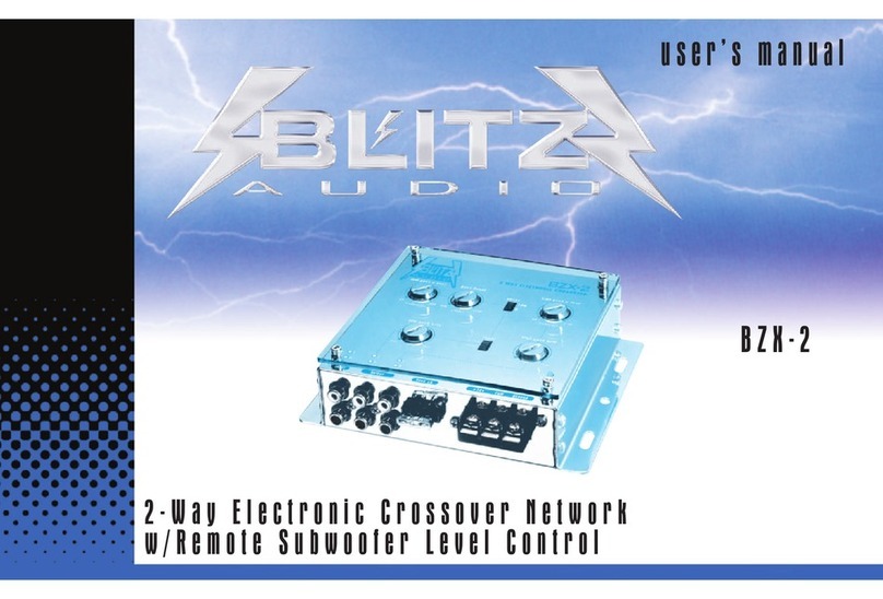 Blitz Audio BZX2 user manual