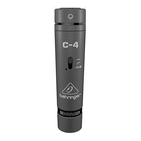 Behringer C-4 user manual