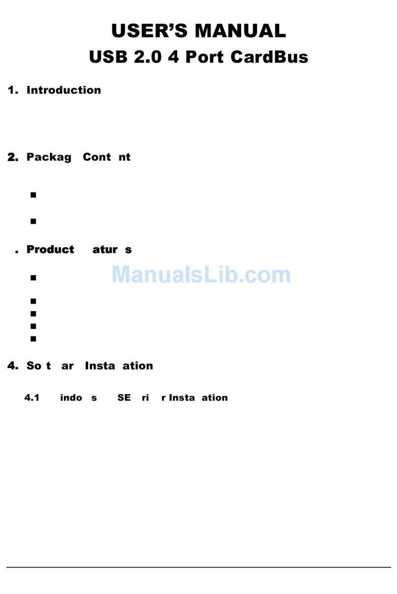 Bafo BF-5211 user manual