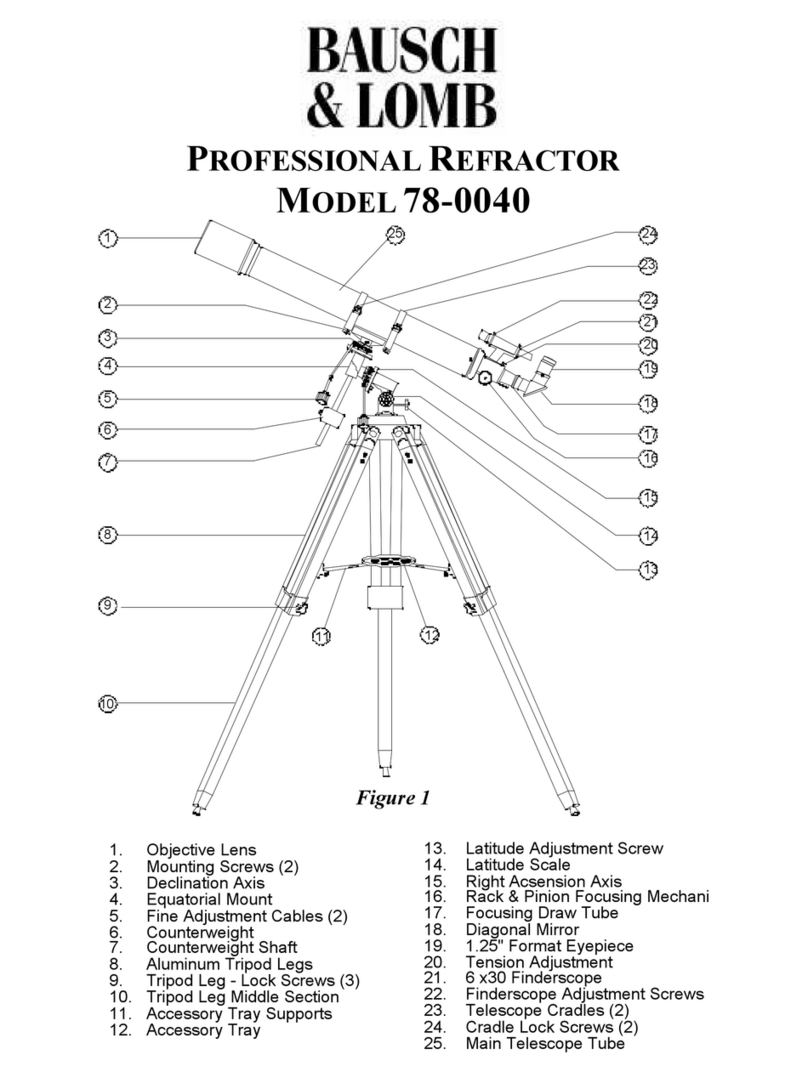 Bausch & Lomb 78-0040 user guide