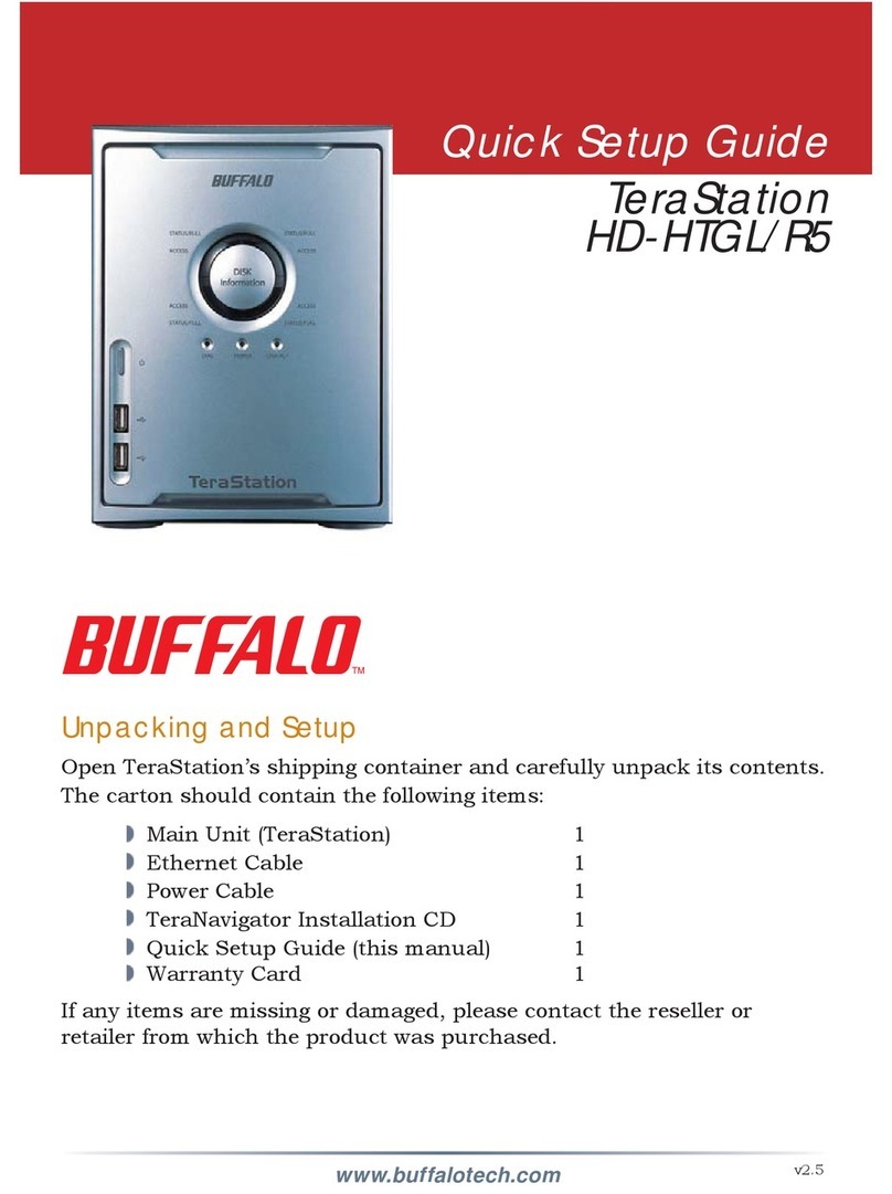 Buffalo HD-H0.6TGL Quick setup guide