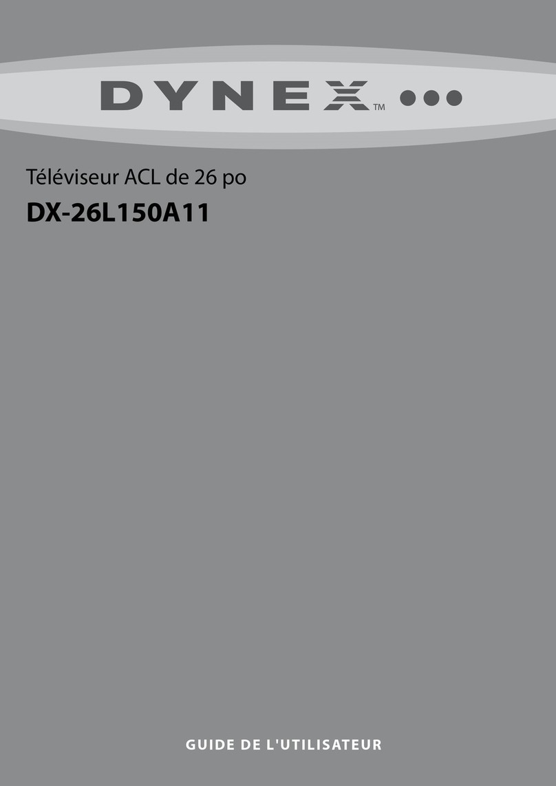 Dynex DX-26L150A11 Quick start guide