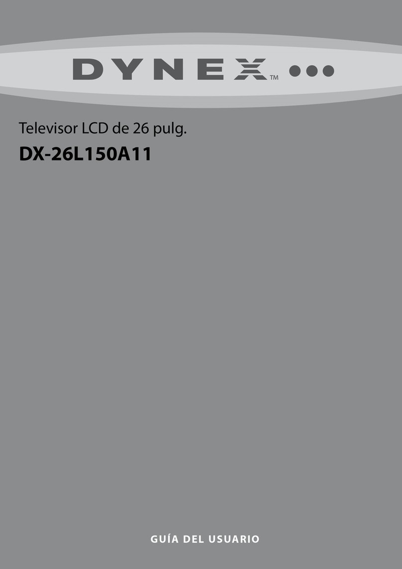 Dynex DX-26L150A11 Quick start guide