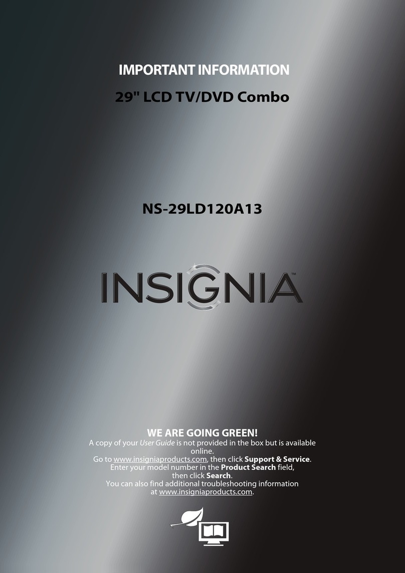 Insignia NS-29LD120A13 Operating manual