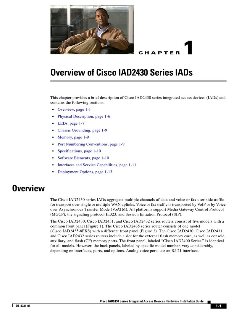 Cisco IAD2431-1T1E1 overview