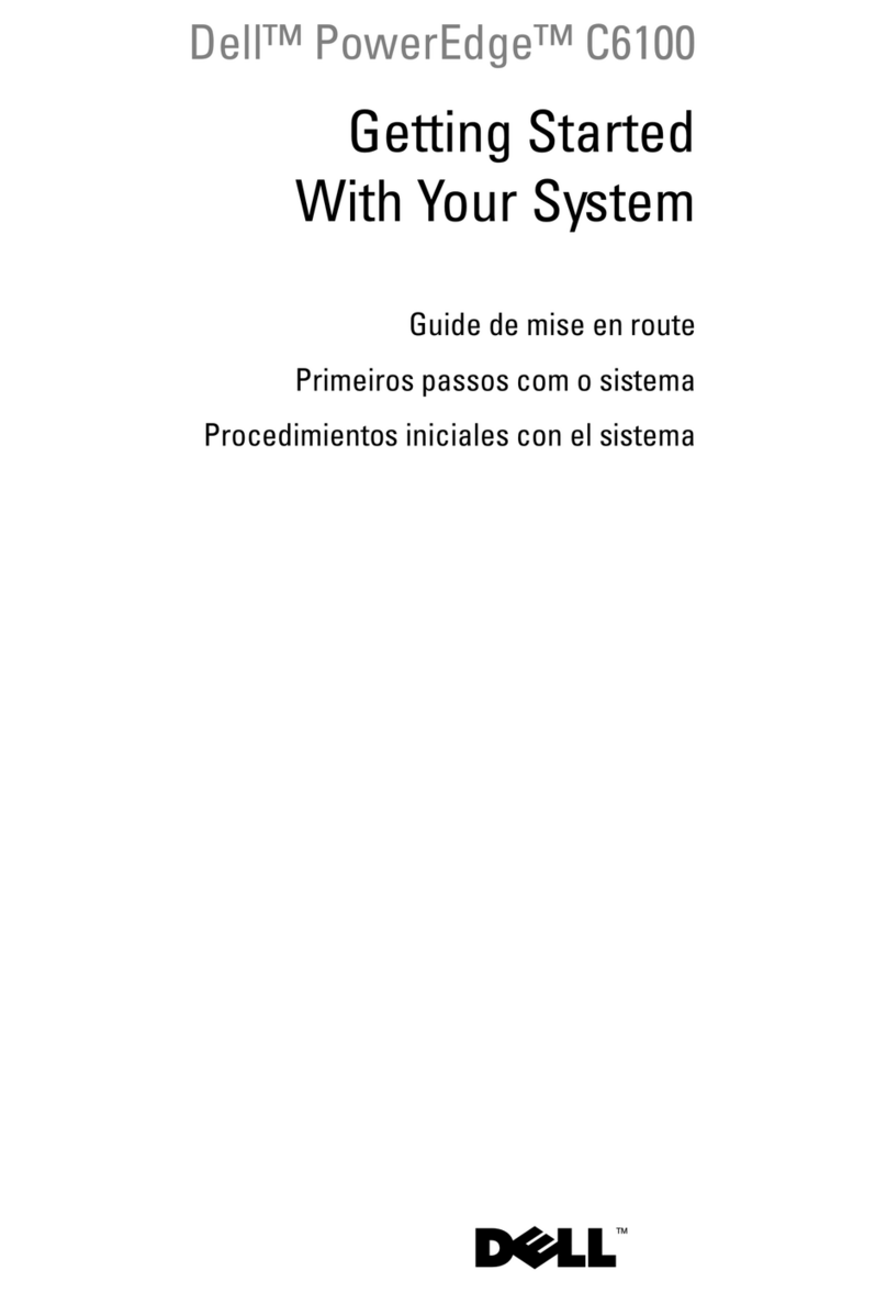 Dell PowerEdge C6100 User manual Dell PowerEdge C6100 User manual