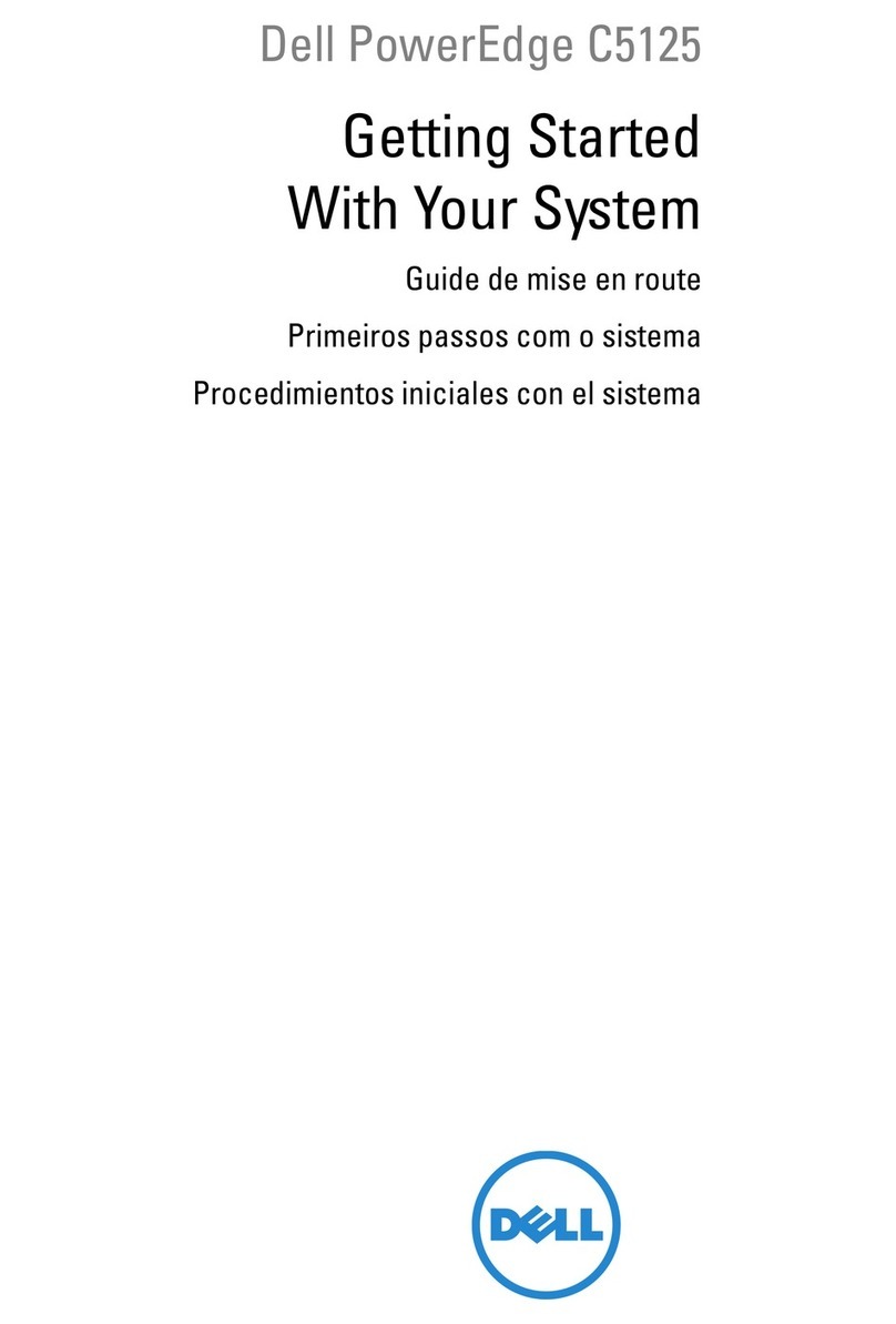 Dell PowerEdge C5125 User manual Dell PowerEdge C5125 User manual