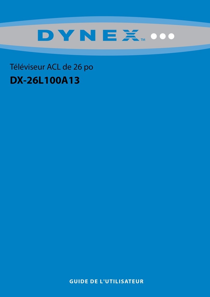 Dynex DX-26L100A13 Quick start guide