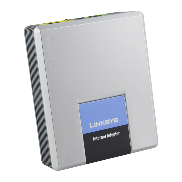 Linksys SPA-1001 User manual