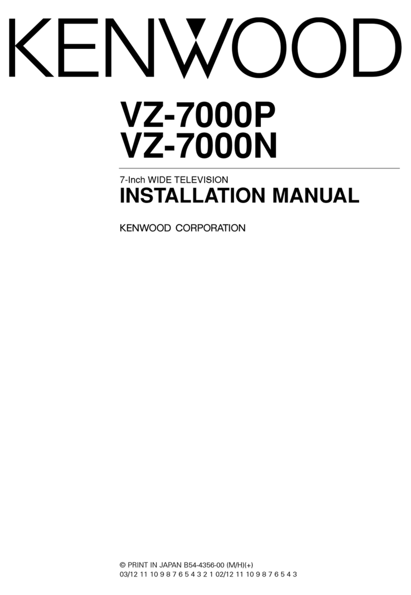 Kenwood VZ-7000N installation manual