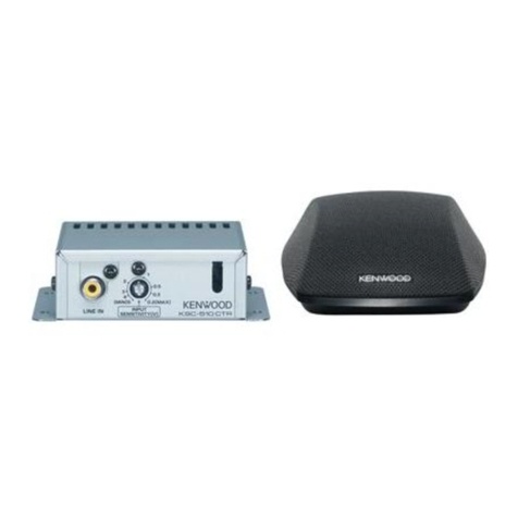 Kenwood KSC-510CTR User manual