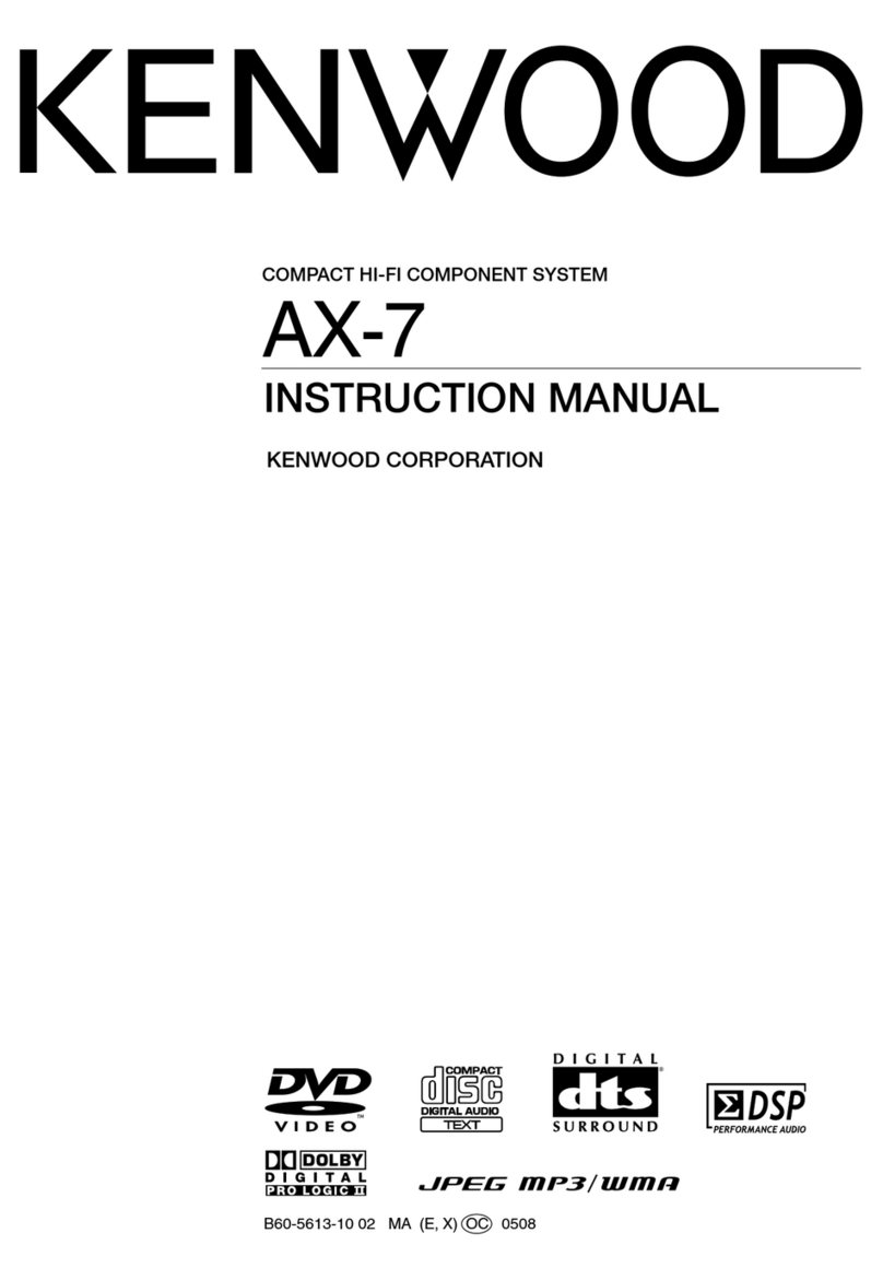 Kenwood AX-7 instruction manual