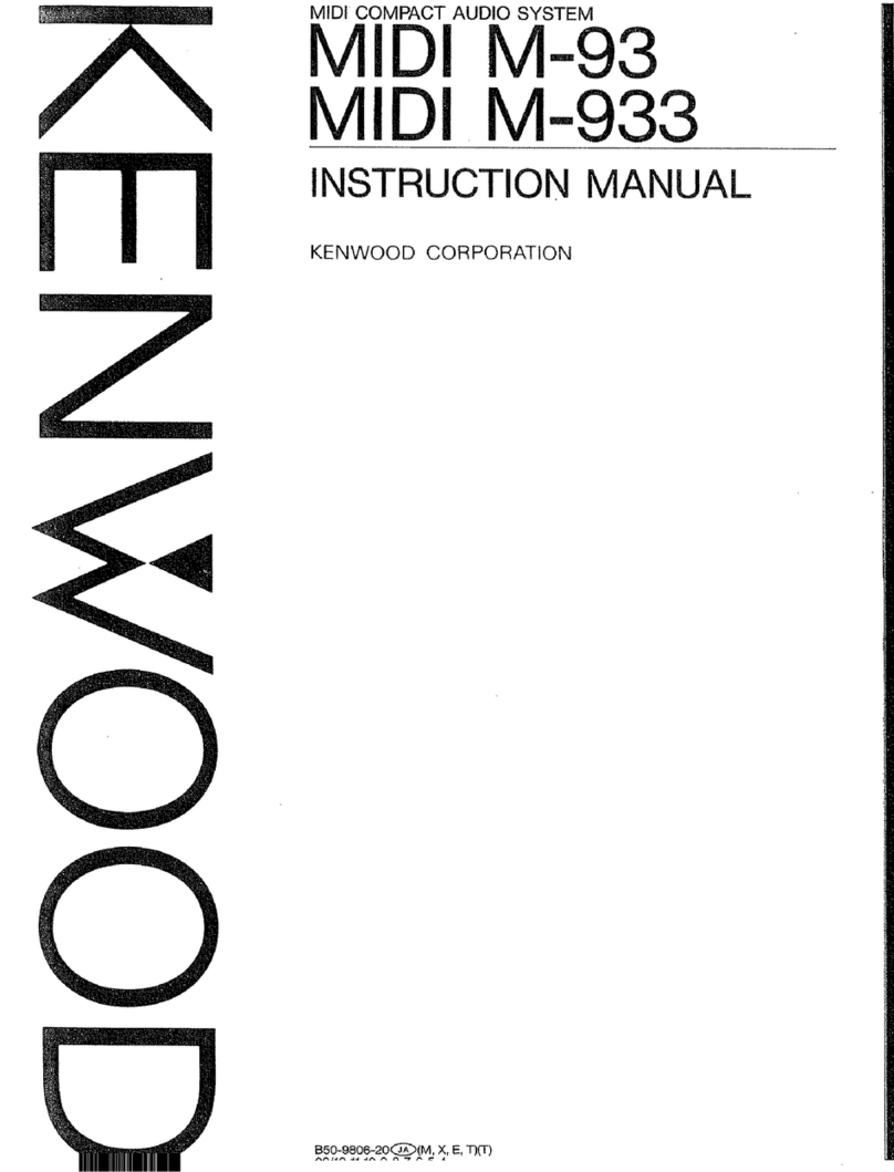 Kenwood A-93 User manual